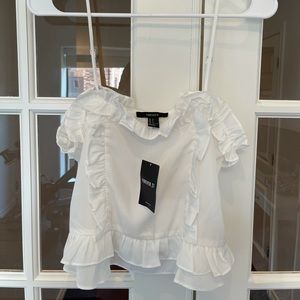 White Forever 21 Tank